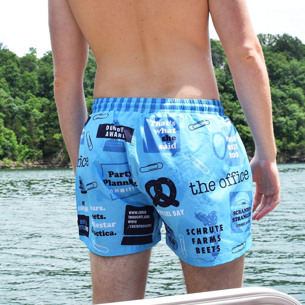 The Office Mash-Up Swim Trunks