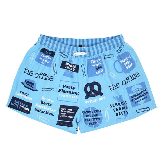 The Office Mash-Up Swim Trunks-0