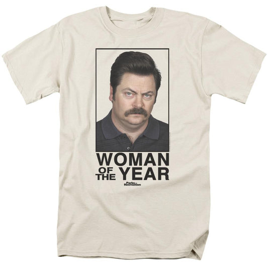 Parks and Recreation Woman of The Year Short Sleeve T-Shirt-0