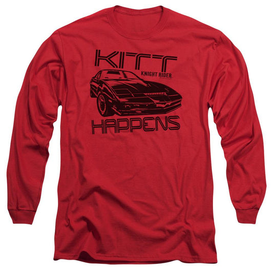 Knight Rider KITT Happens Long Sleeve T-Shirt-0