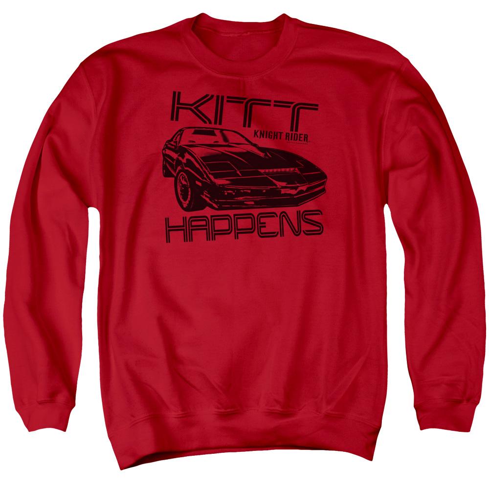 Knight Rider KITT Happens Crew Neck Sweatshirt