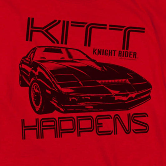 Knight Right KITT Happens Hooded Sweatshirt-1