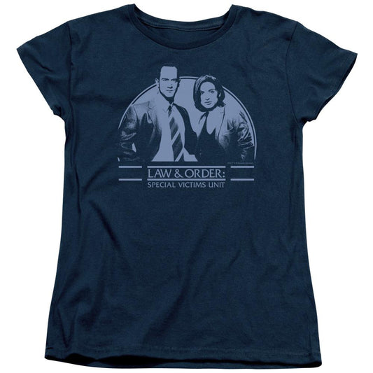 Law & Order: SVU Elliot & Olivia Women's Short Sleeve T-Shirt-0