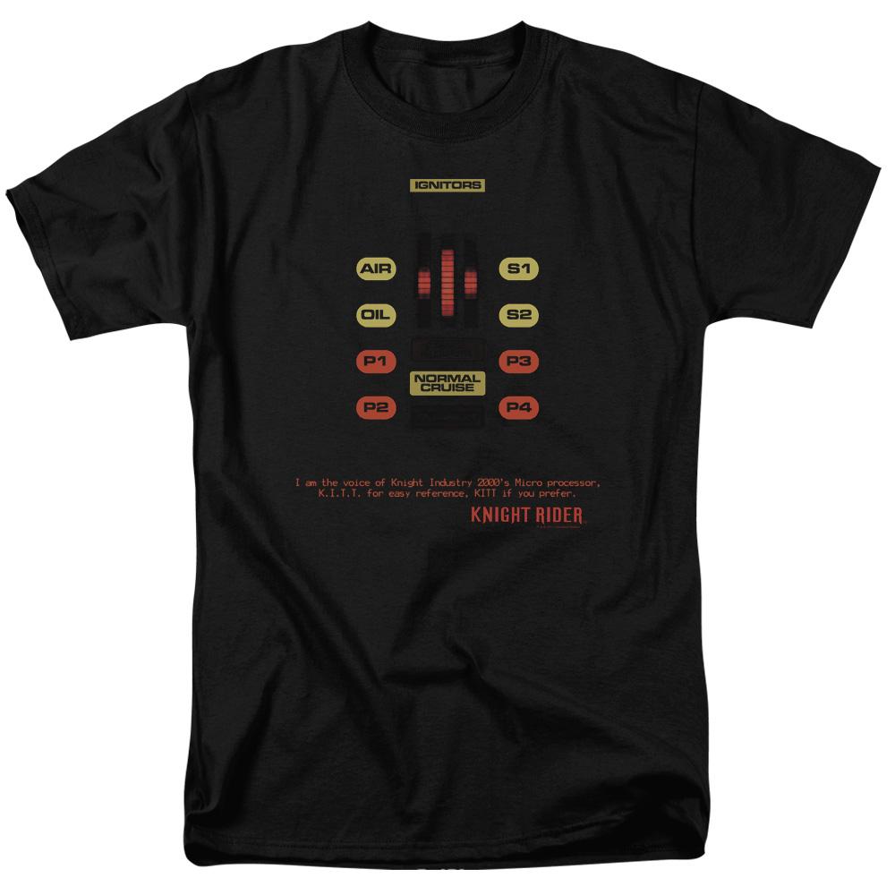 Knight Rider KITT Console Men's Short Sleeve T-Shirt