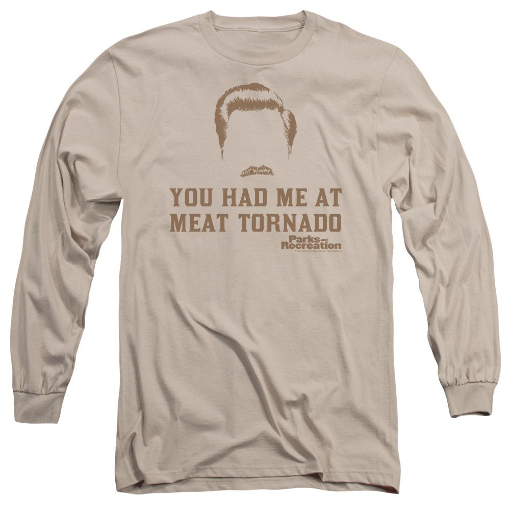 Parks and Recreation Meat Tornado Long Sleeve T-Shirt