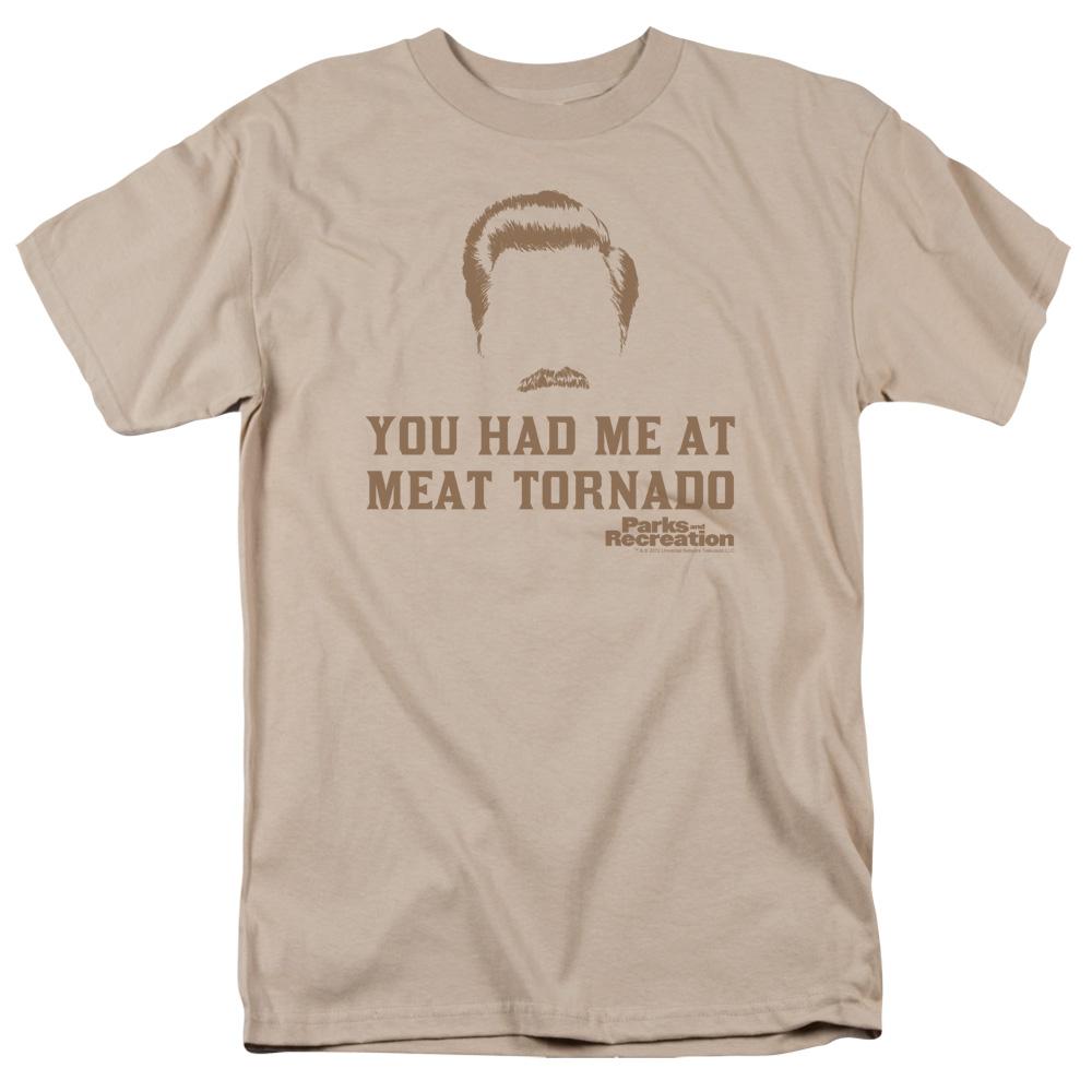 Parks and Recreation Meat Tornado Short Sleeve T-Shirt