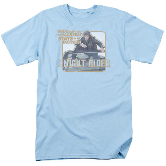 Knight Rider Back Seat Men's Short Sleeve T-Shirt-0