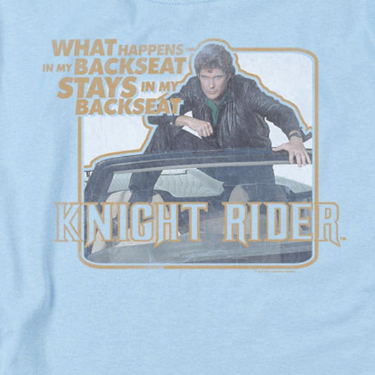 Knight Rider Back Seat Men's Short Sleeve T-Shirt-1