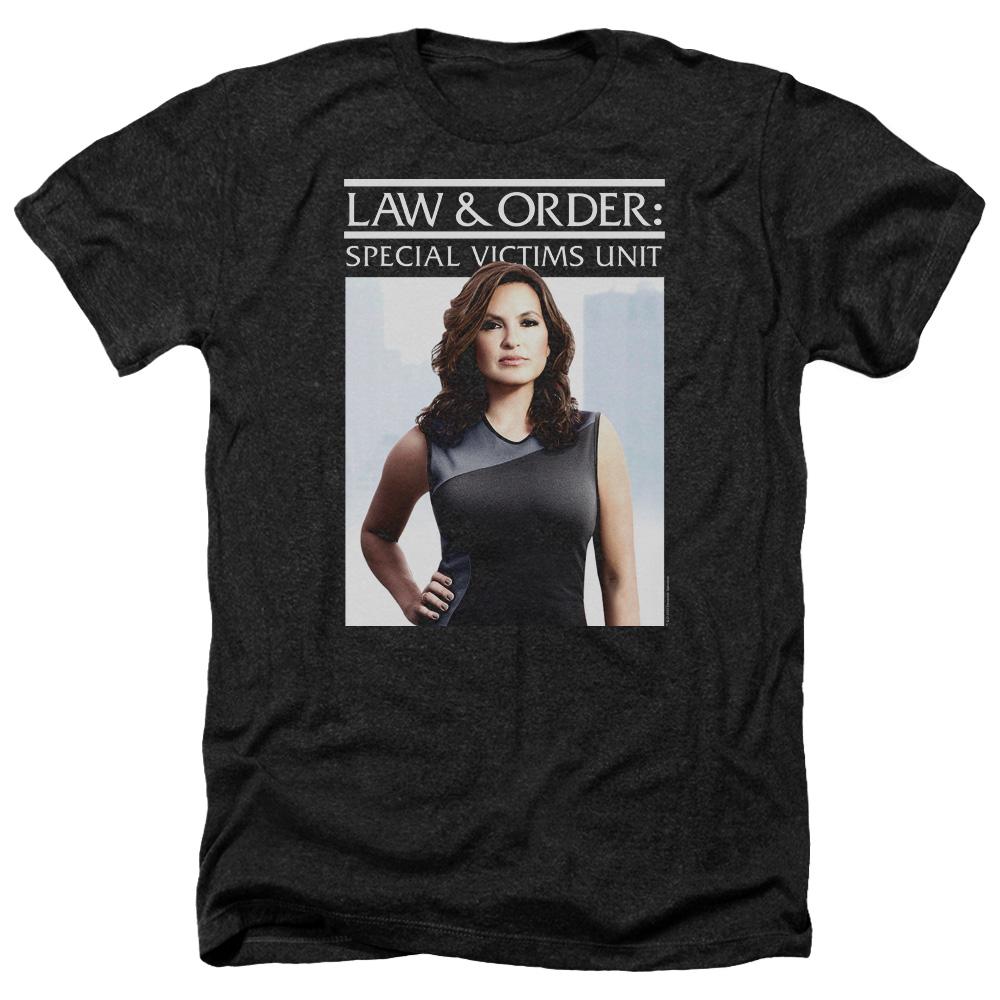 Law & Order: SVU Behind Closed Doors Black Heather Short Sleeve T-Shirt