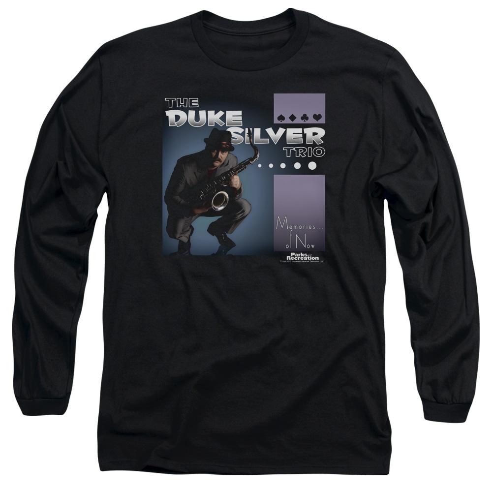 Parks and Recreation The Duke Silver Trio Long Sleeve T-Shirt