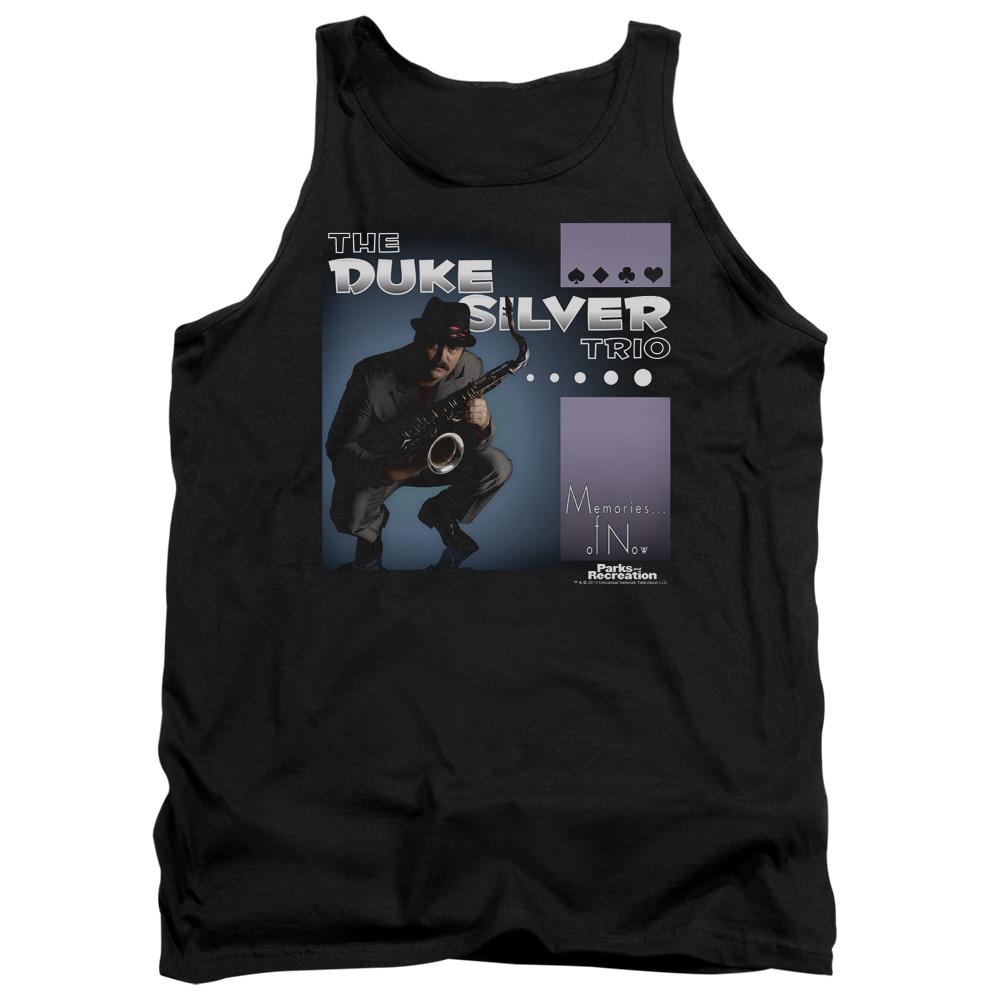 Parks and Recreation The Duke Silver Trio Tank Top