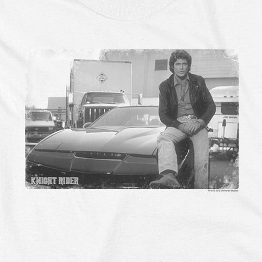 Knight Rider Black Knight Long Sleeve T-Shirt-1