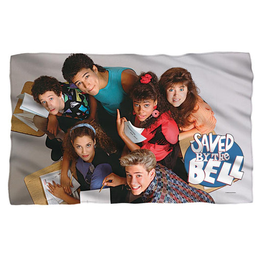 Saved By The Bell Group Shot Fleece Blanket