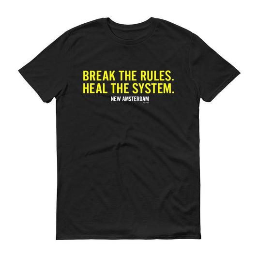 New Amsterdam Break the Rules Men's Short Sleeve T-Shirt