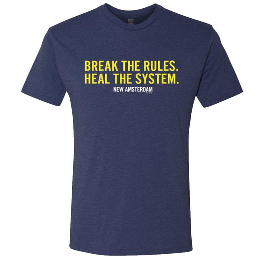 New Amsterdam Break the Rules Men's Tri-Blend Short Sleeve T-Shirt