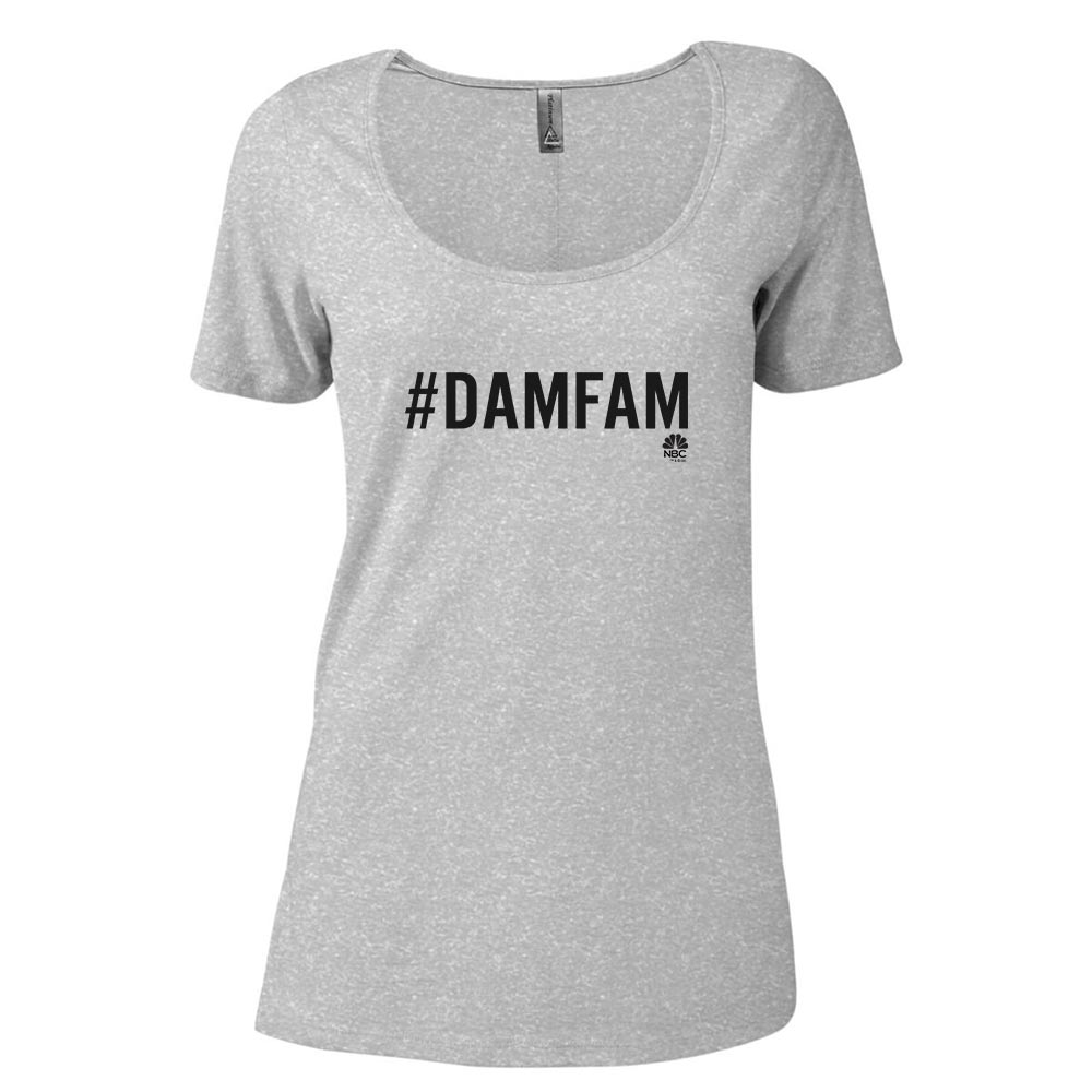 New Amsterdam #damfam Women’s Relaxed Scoop Neck T-Shirt