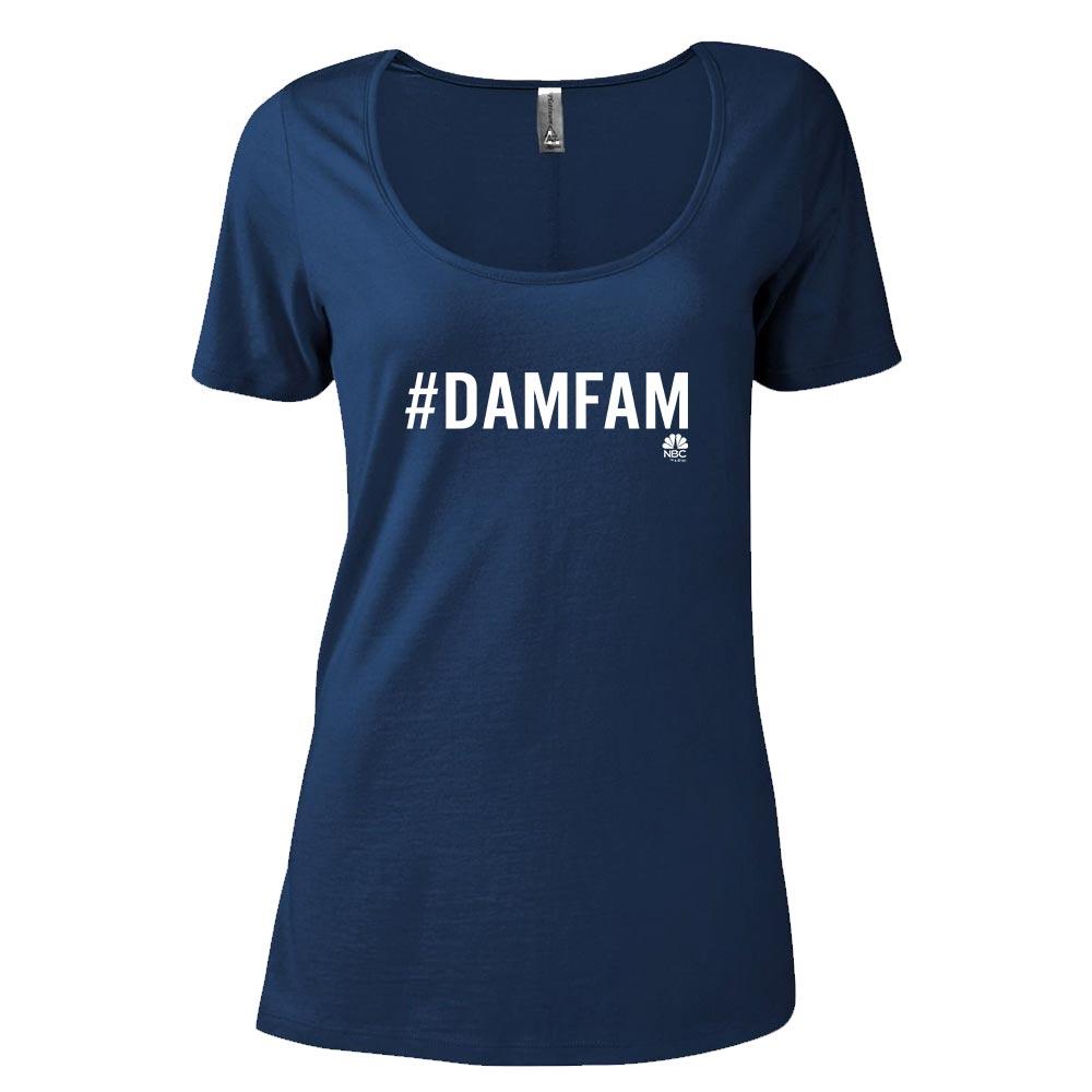New Amsterdam #damfam Women’s Relaxed Scoop Neck T-Shirt