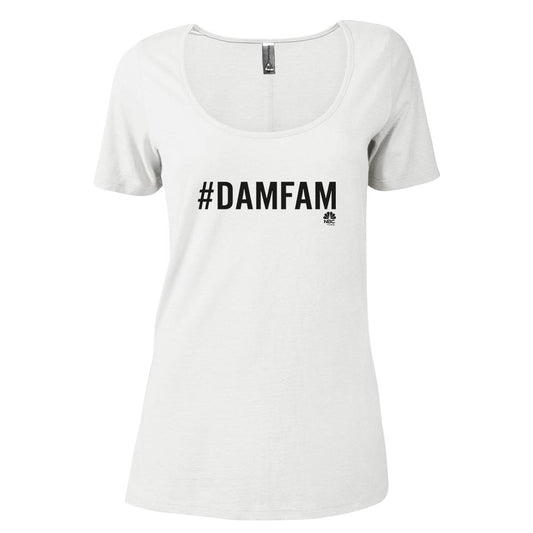 New Amsterdam #damfam Women’s Relaxed Scoop Neck T-Shirt
