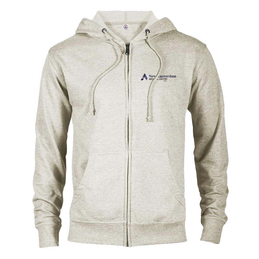 New Amsterdam Medical Center Lightweight Zip Up Hooded Sweatshirt