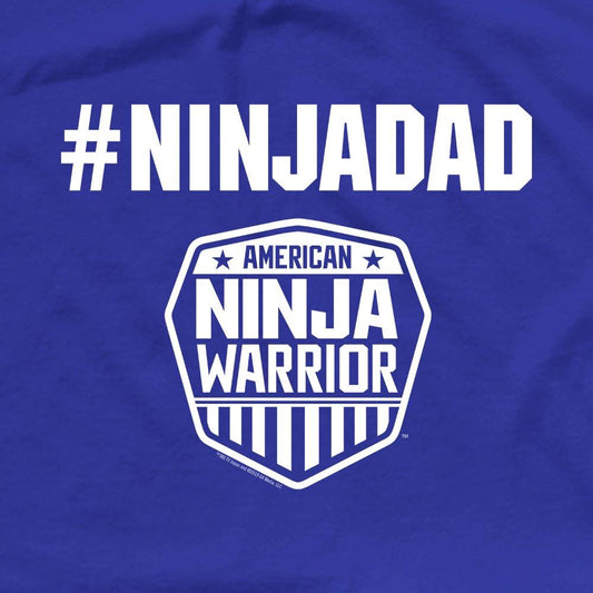 American Ninja Warrior #ninjadad Men's Short Sleeve T-Shirt-1