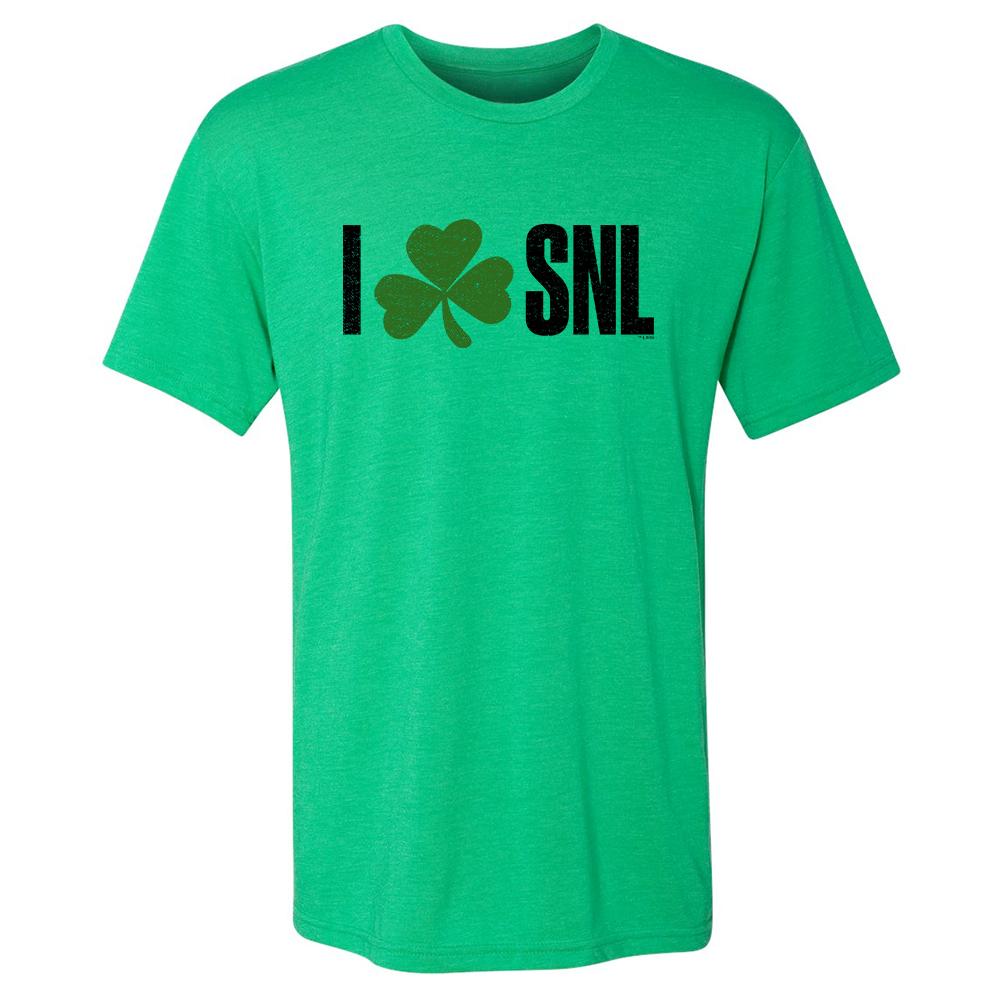 Saturday Night Live I Clover SNL Men's Tri-Blend Short Sleeve T-Shirt