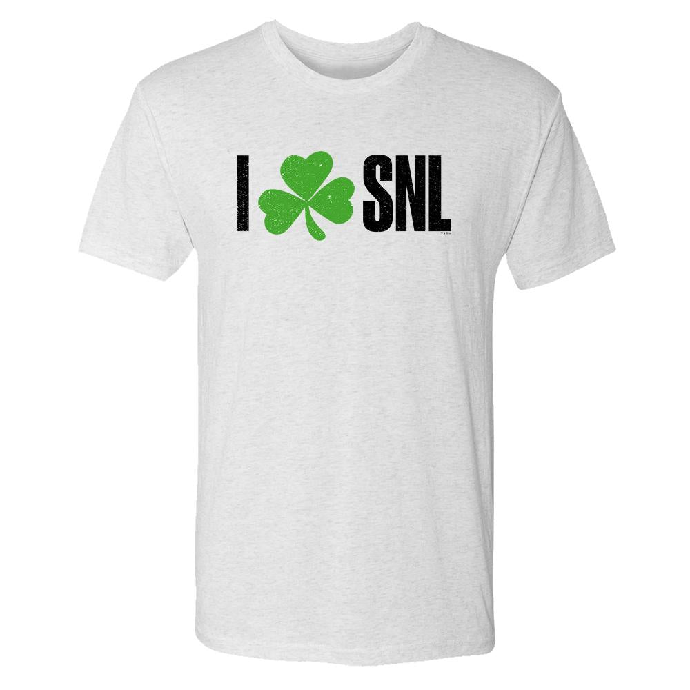 Saturday Night Live I Clover SNL Men's Tri-Blend Short Sleeve T-Shirt