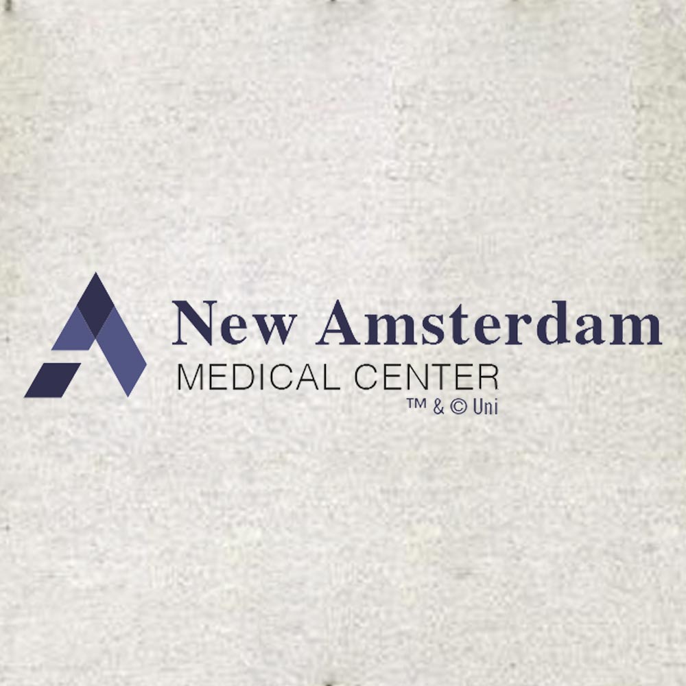 New Amsterdam Medical Center Lightweight Zip Up Hooded Sweatshirt