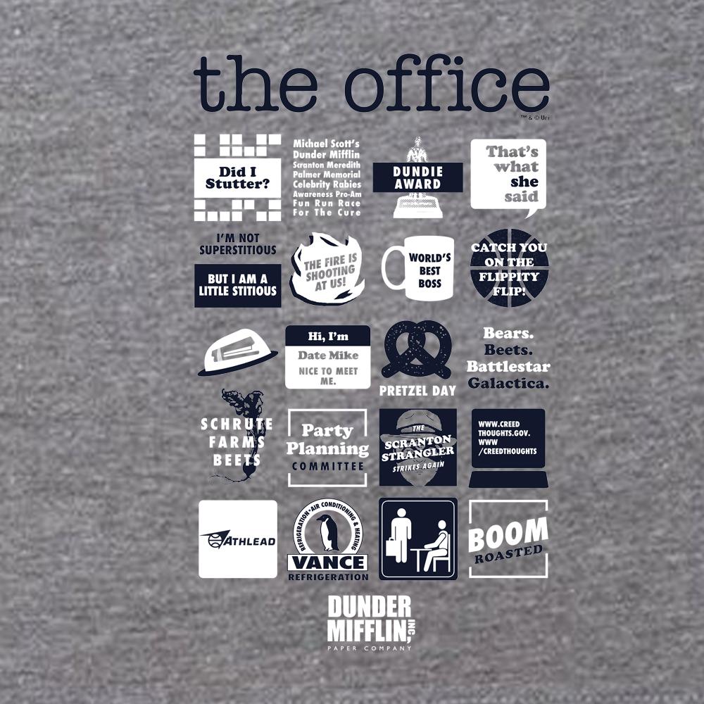 The Office Quote Mash-Up Women's Tri-Blend Short Sleeve T-Shirt