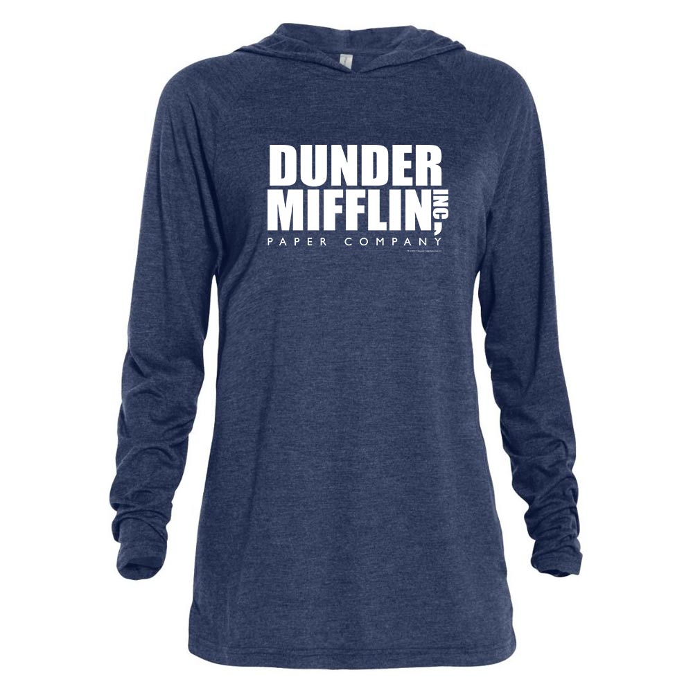 The Office Dunder Mifflin Tri-blend Raglan Hoodie