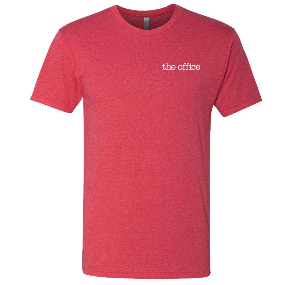 The Office Dwight's Perfect Valentine's Day Men's Tri-Blend Short Sleeve T-Shirt