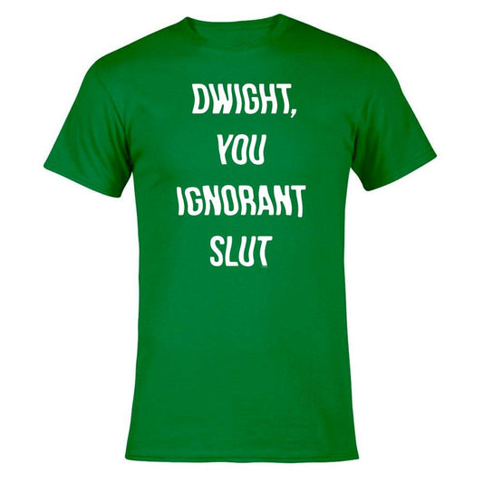 The Office Dwight You Ignorant Slut St. Patrick's Day Men's Short Sleeve T-Shirt