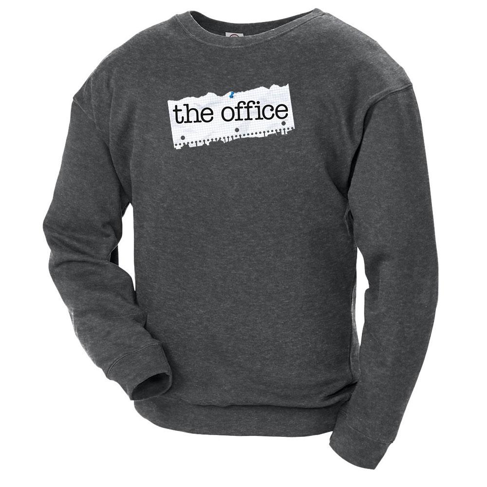 The Office Paper Logo Crew Neck Sweatshirt