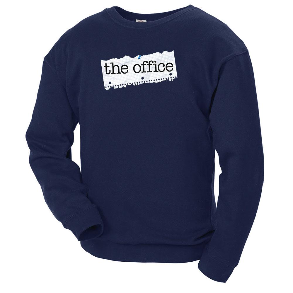 The Office Paper Logo Crew Neck Sweatshirt