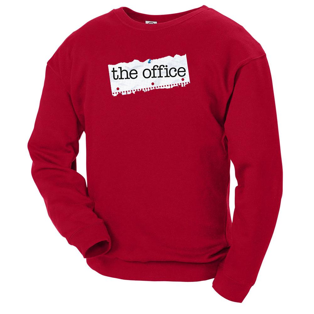 The Office Paper Logo Crew Neck Sweatshirt