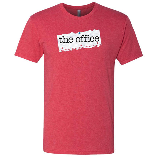 The Office Paper Logo Men's Tri-Blend Short Sleeve T-Shirt