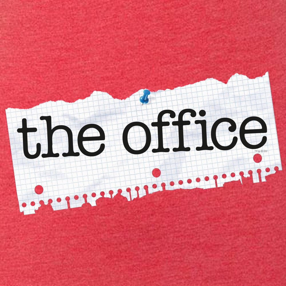 The Office Paper Logo Men's Tri-Blend Short Sleeve T-Shirt