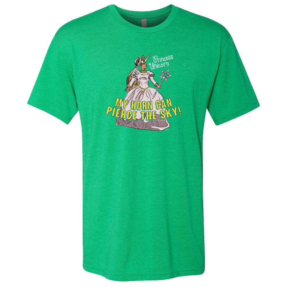 The Office Princess Unicorn  Men's Tri-Blend Short Sleeve T-Shirt