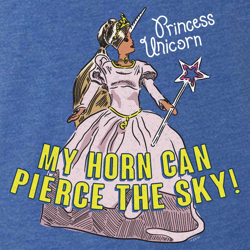 The Office Princess Unicorn Unisex Tri-blend Tank Top
