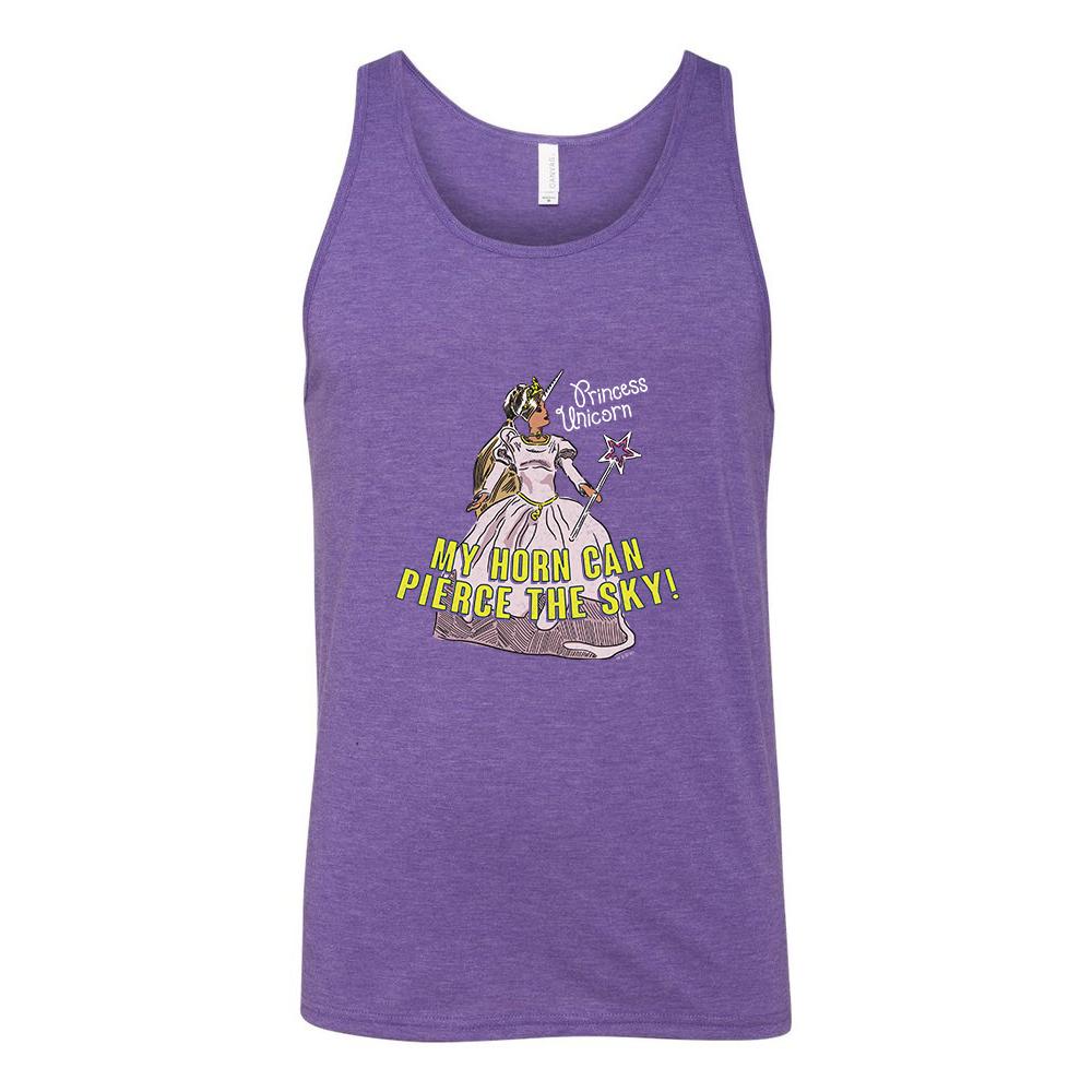 The Office Princess Unicorn Unisex Tri-blend Tank Top