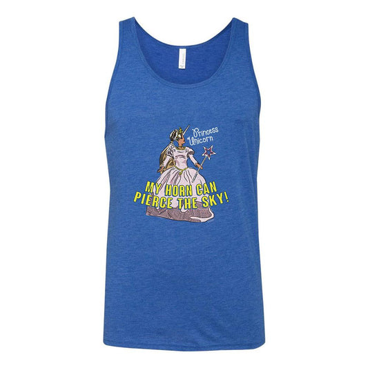 The Office Princess Unicorn Unisex Tri-blend Tank Top