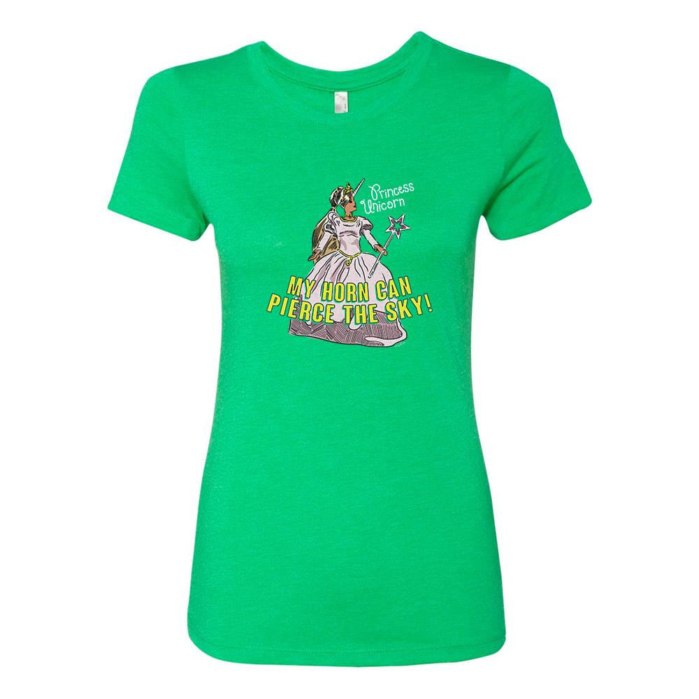 The Office Princess Unicorn Women's Tri-Blend Short Sleeve T-Shirt