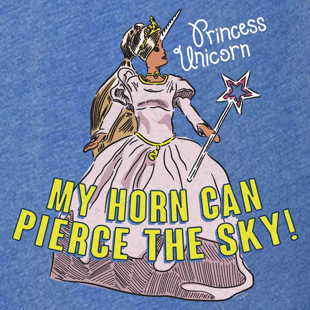 The Office Princess Unicorn Women's Tri-Blend Dolman T-Shirt