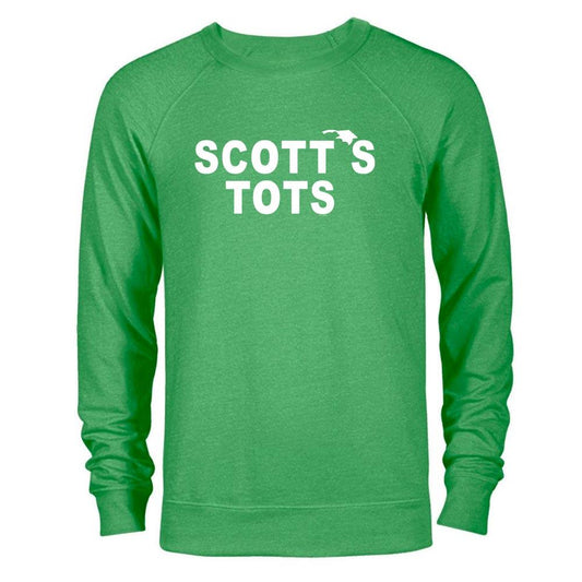 The Office Scott's Tots St. Patrick's Day Lightweight Crew Neck Sweatshirt