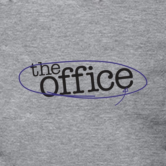 The Office Circled Logo Hooded Sweatshirt-1