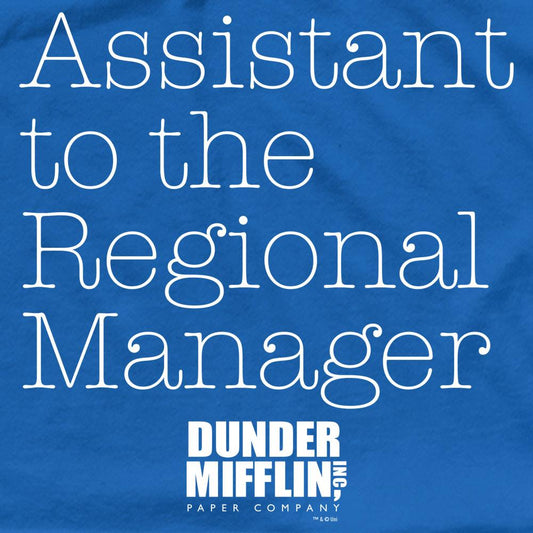 The Office Asst. Regional Mgr Men's Short Sleeve T-Shirt-1