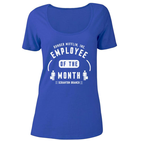 The Office Employee of the Month Women's Relaxed Scoop Neck T-Shirt-0