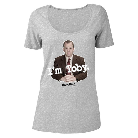 The Office I'm Toby Women's Relaxed Scoop Neck T-Shirt