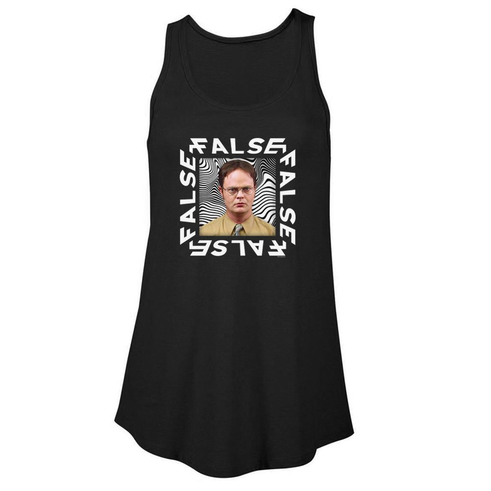 The Office Dwight False Women's Flowy Tank Top