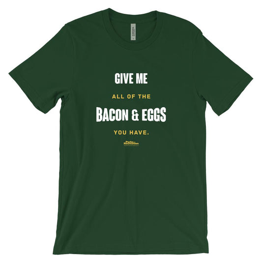 Parks And Recreation Bacon and Eggs Men's Short Sleeve T-Shirt