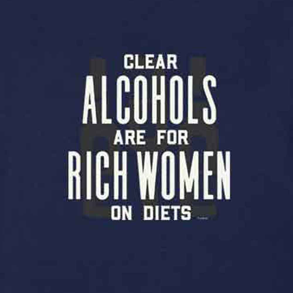 Parks and Recreation Ron Swanson Clear Alcohols Crew Neck Sweatshirt